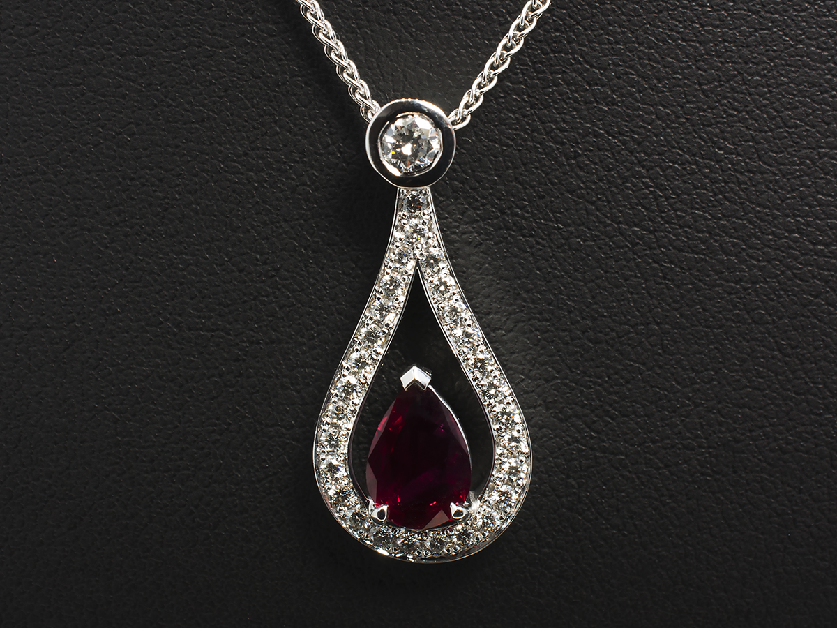 Hand made Diamond and Precious Stone Pendants, Glasgow, West End