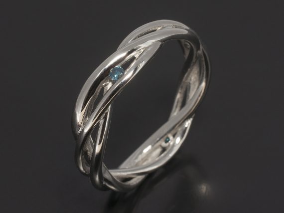 Eternity and dress rings handmade by Blair and Sheridan in Glasgow