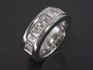 One of our bespoke men's engagement rings. 