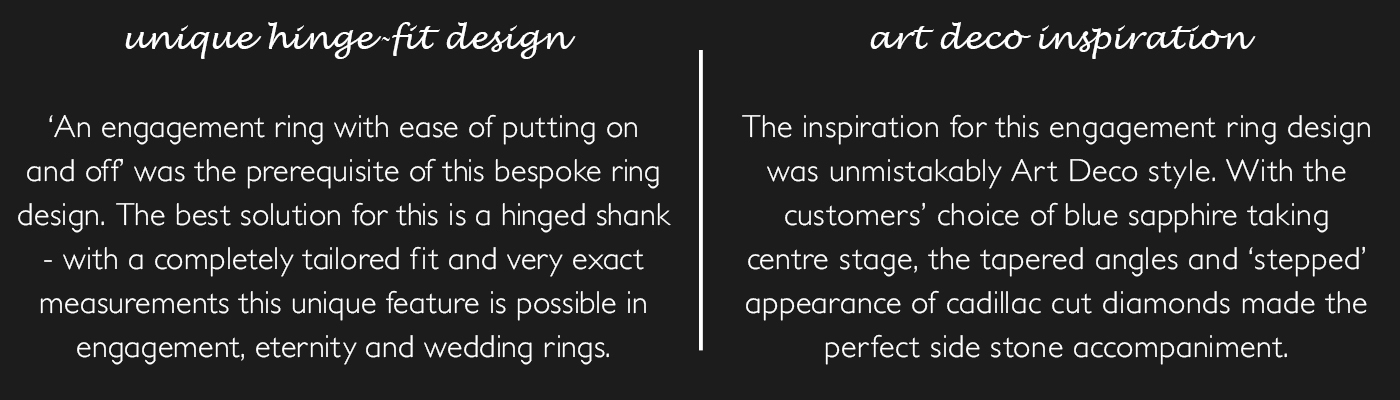 bespoke rings descriptions