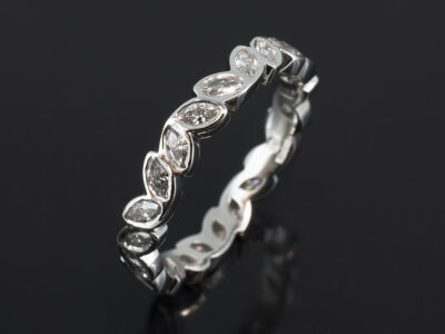 Minimalist Eternity Ring Trendy Infinity Design Paved - Temu