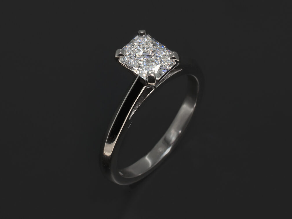 Bespoke diamond engagement rings by Blair and Sheridan, Glasgow