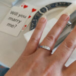 Blair and Sheridan bespoke engagement ring proposal