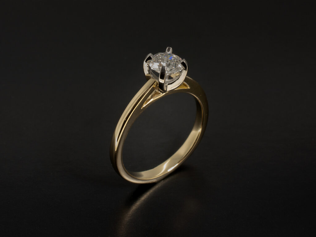 Round Brilliant Cut Diamond Engagement Rings Glasgow, Scotland