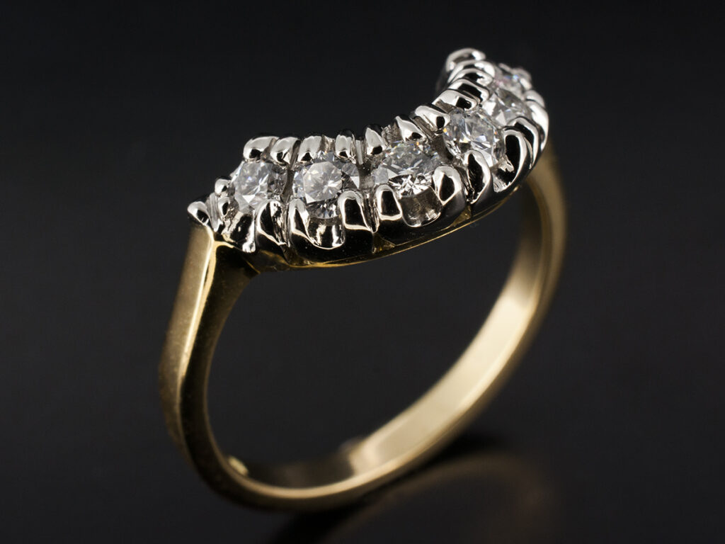 Eternity and dress rings handmade by Blair and Sheridan in Glasgow