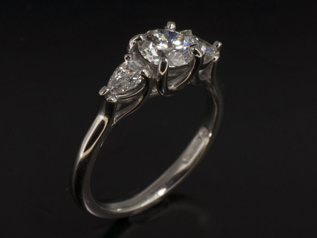 Round Brilliant Cut Diamond Engagement Rings Glasgow, Scotland