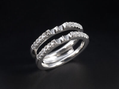 0.66ct Ring Enhancer and Wrap, Engagement Ring Guards & Spacers