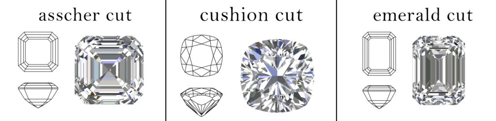 Blair and Sheridan bespoke diamond cut graphics