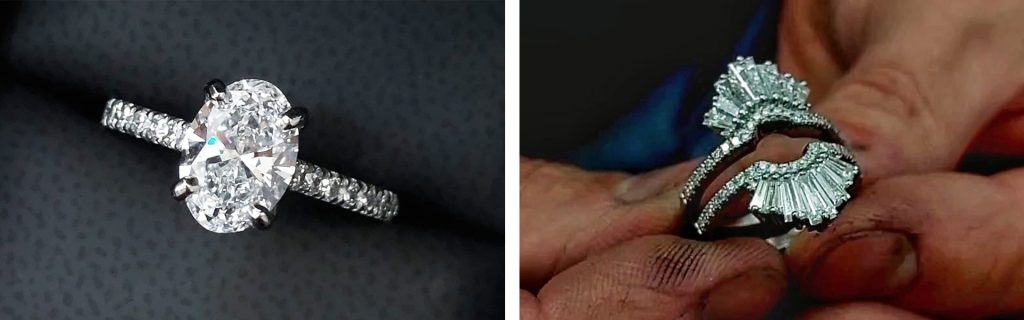 Blair and Sheridan bespoke diamond design jewellery