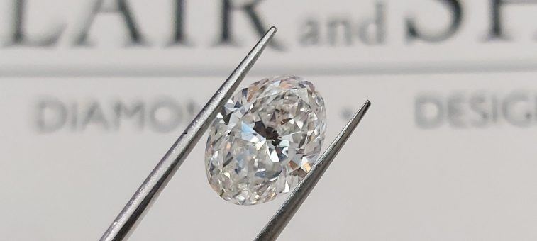 Blair and Sheridan feature image - loose diamond close up