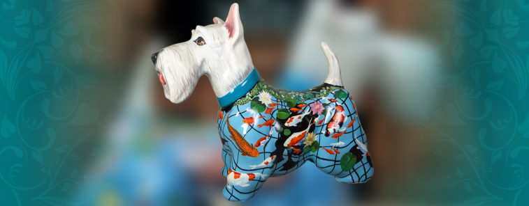 Blair and Sheridan Scotties in the City Art Trail