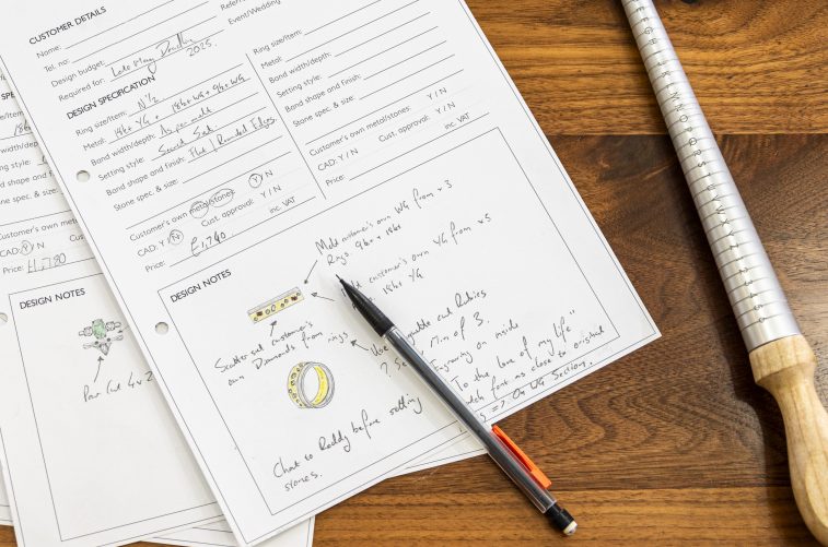 Blair and Sheridan design your own engagement ring feature image